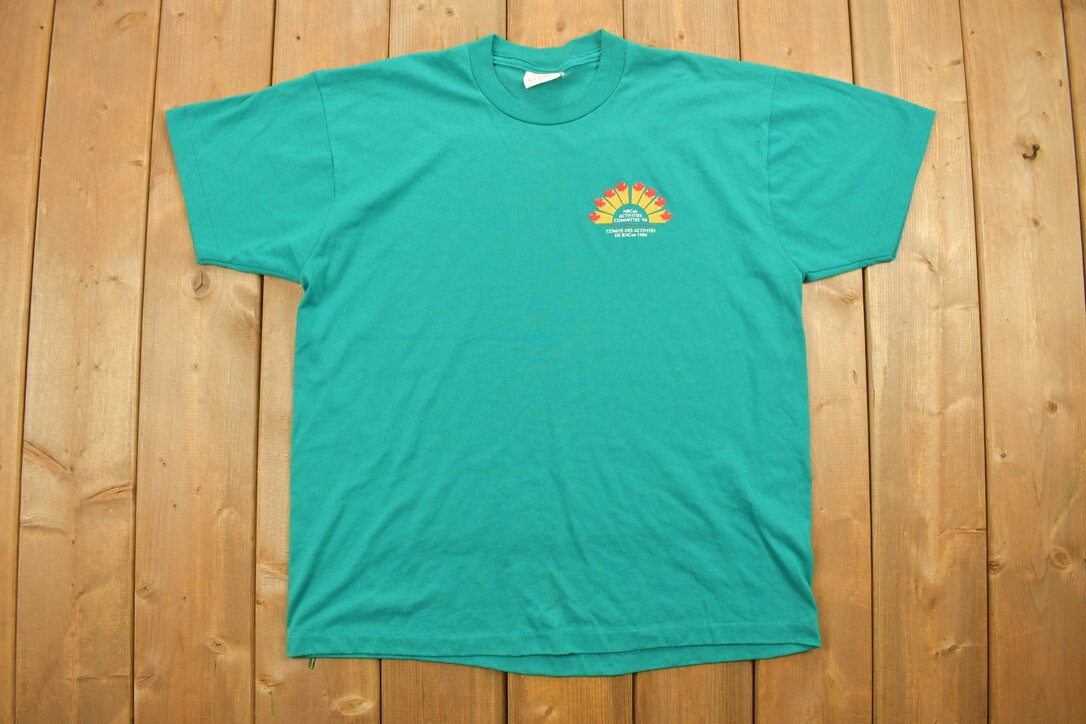 Vintage 1994 NRCan Activites Committe Graphic T-Shirt