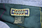Vintage 1990s Plaid Huntinghorn Flannel Button Up Shirt