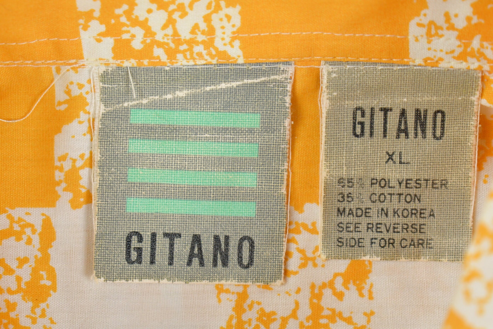 Vintage 1990s Gitano Short Sleeve Button Up Shirt