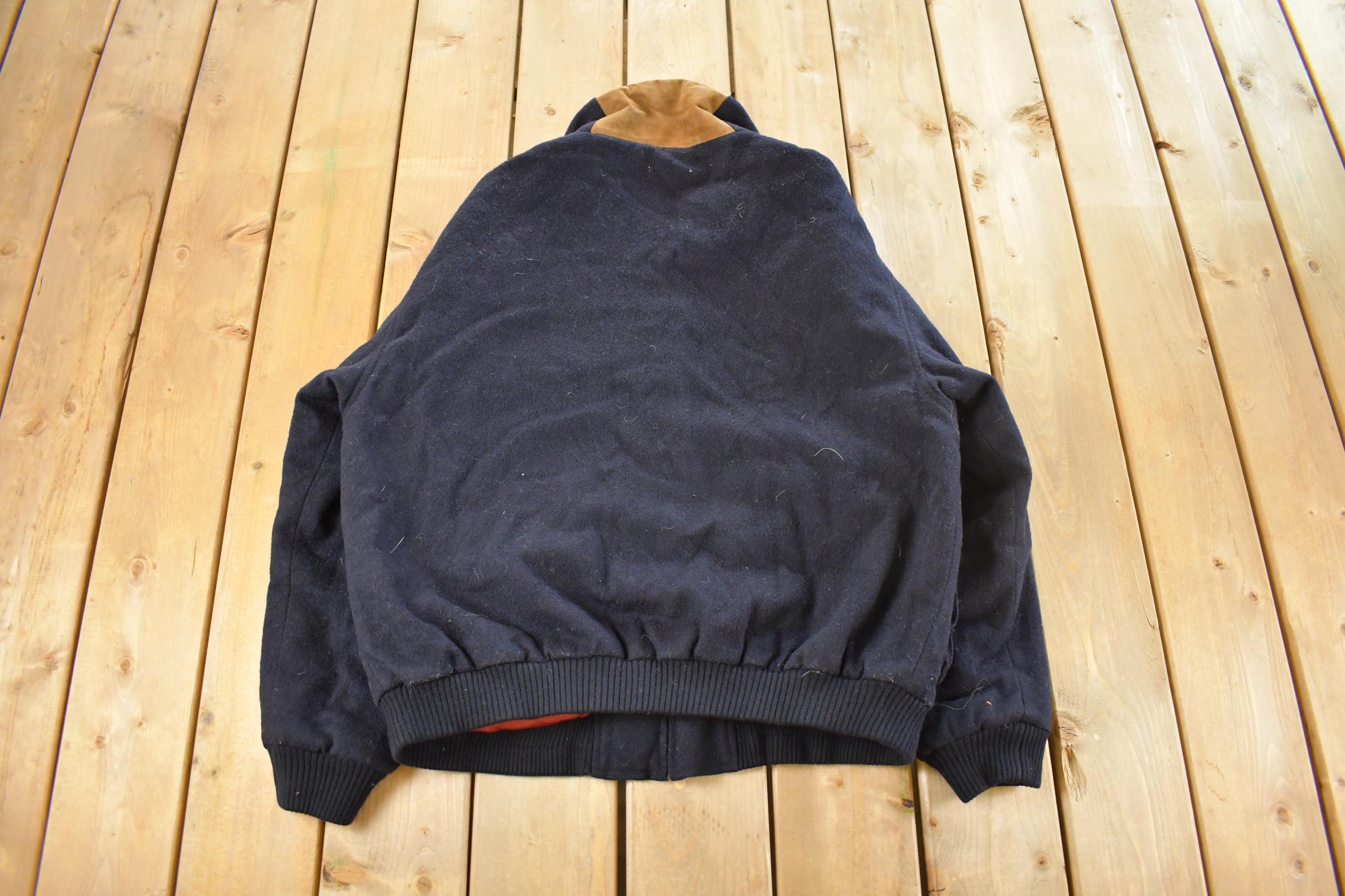 Vintage 1990s St. John's Bay Wool Jacket Men's Large