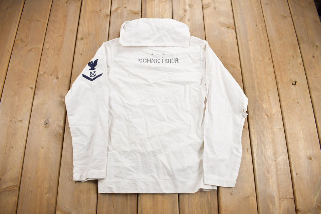 Vintage 1940s WWll Naval Wool Sweater /
