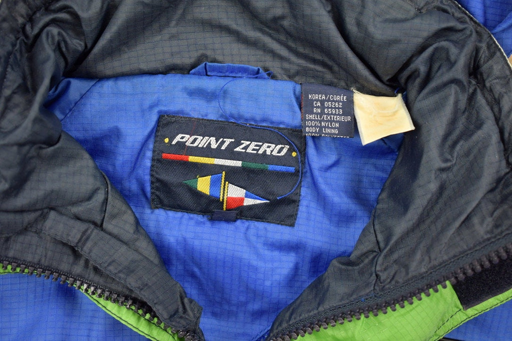 Vintage Point Zero Code Red Windbreaker Jacket