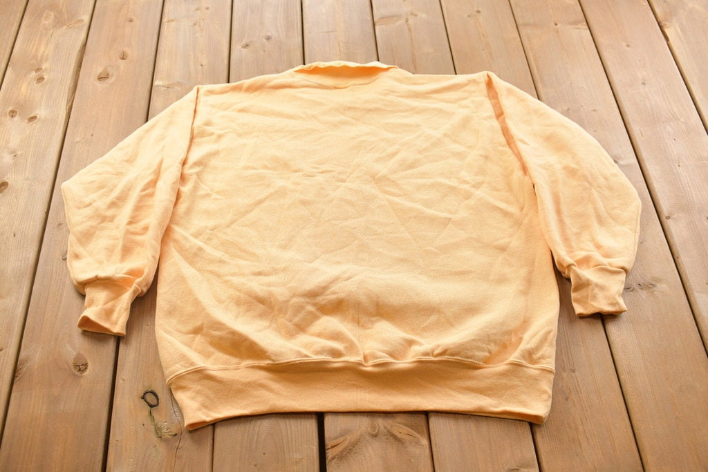 Vintage 1990s Floral Collared Sweater