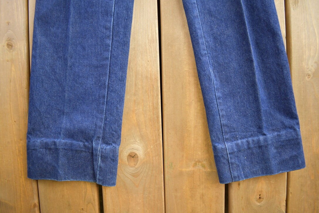 Vintage 1970s Angels Wing Stove Pipe Jeans Size 31x31