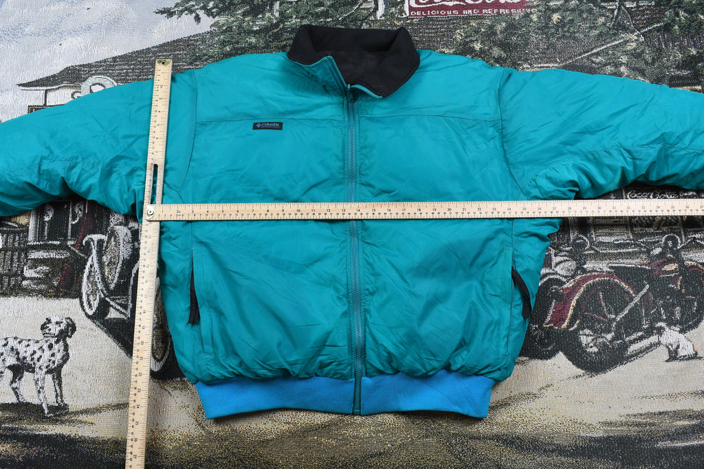 Vintage 1990s Columbia Sportswear Reversible Puffer Jacket