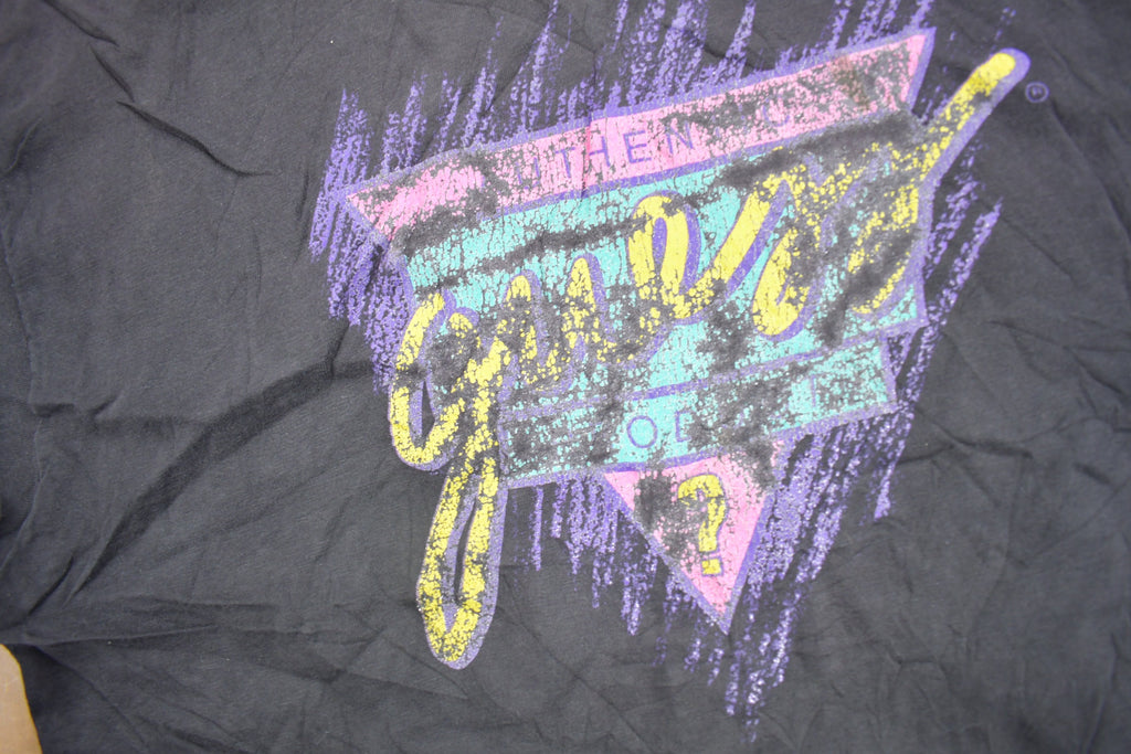 Vintage 1980s Guess Graphic Cropped T Shirt