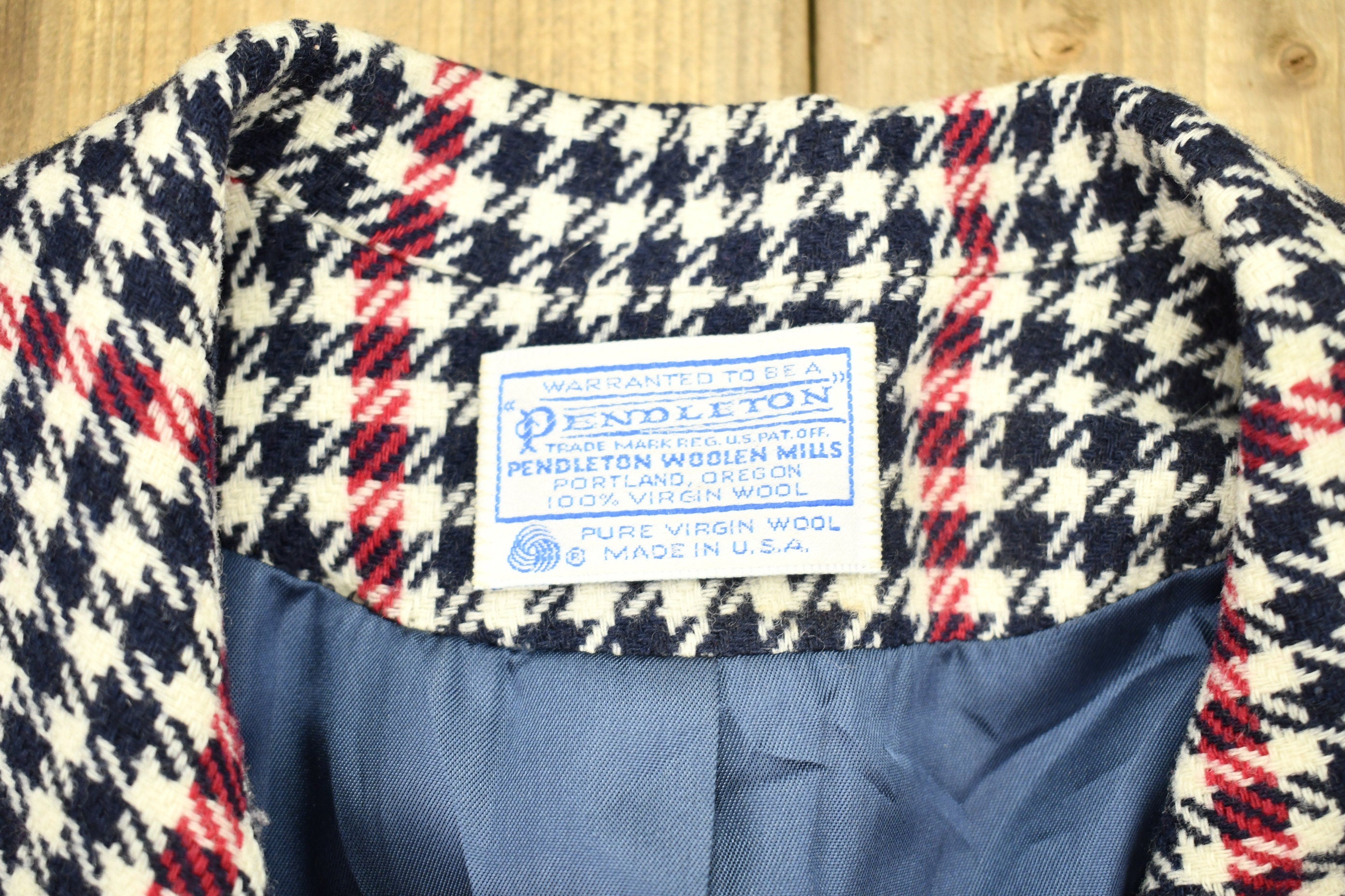 Vintage 1990s 100% Wool Pendleton Jacket