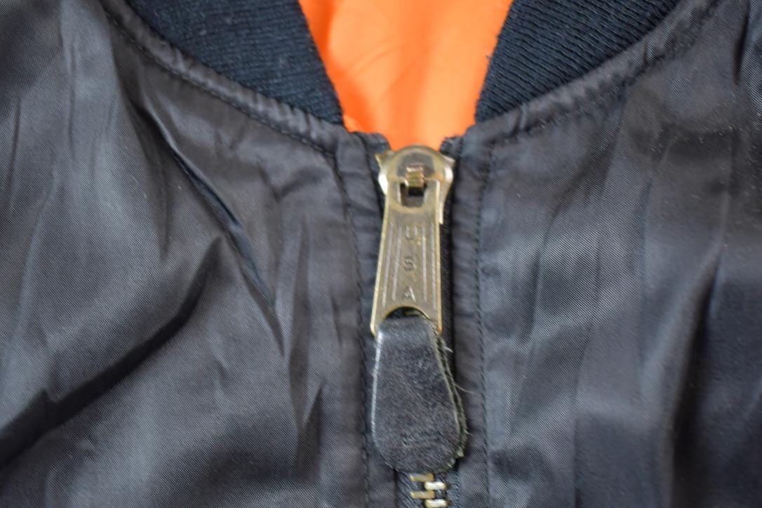 Vintage 1990s Reversible MA-1 Military Flyer's Jacket