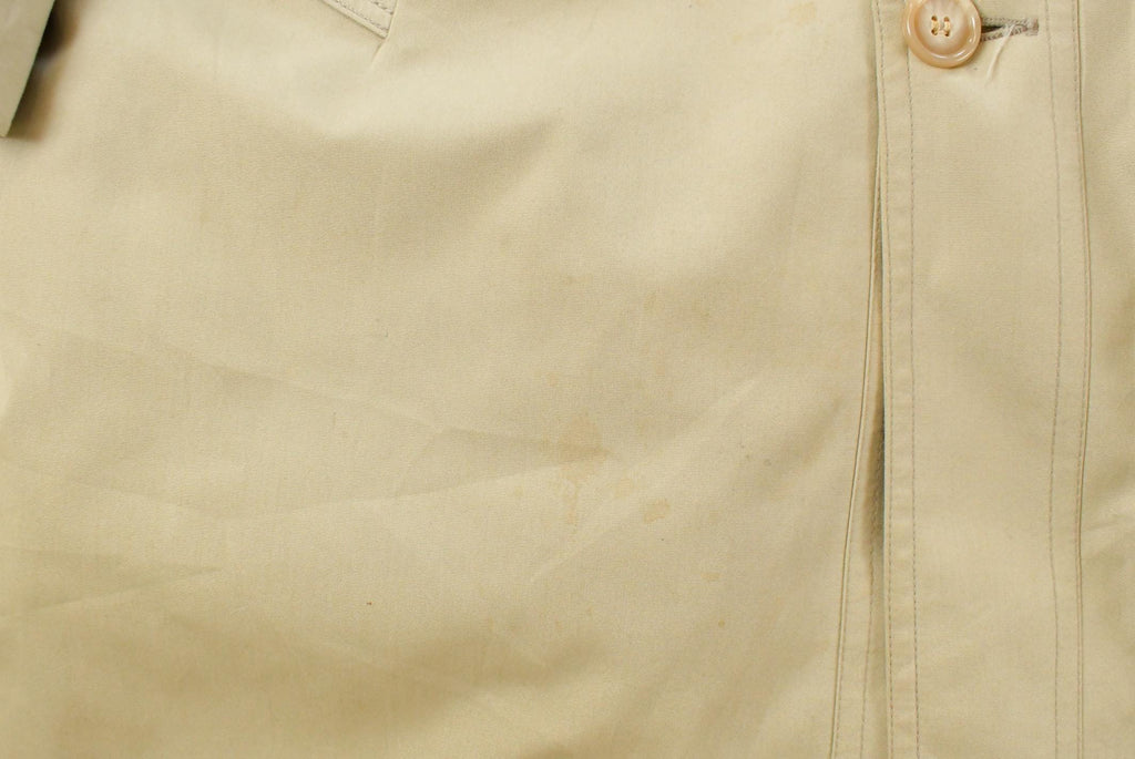 Vintage 1990s Hanny's Mens Wear Down Lined Trench Coat Men's Medium