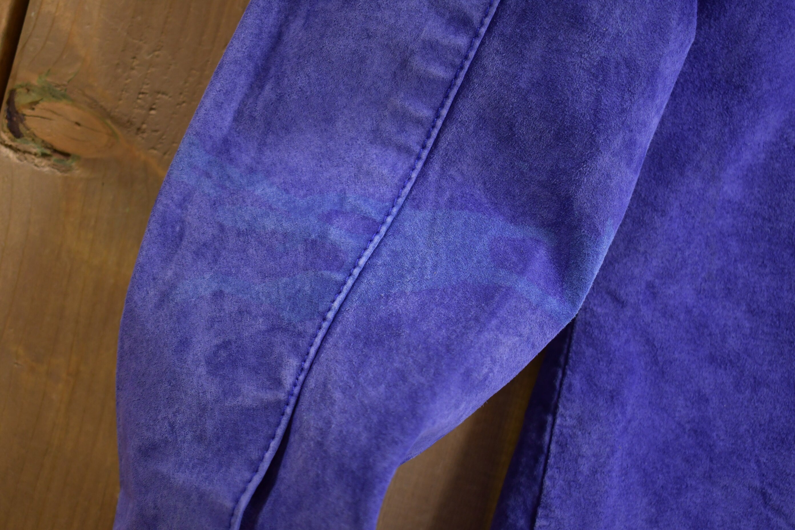 Vintage 1990s French Laundry Suede Jacket