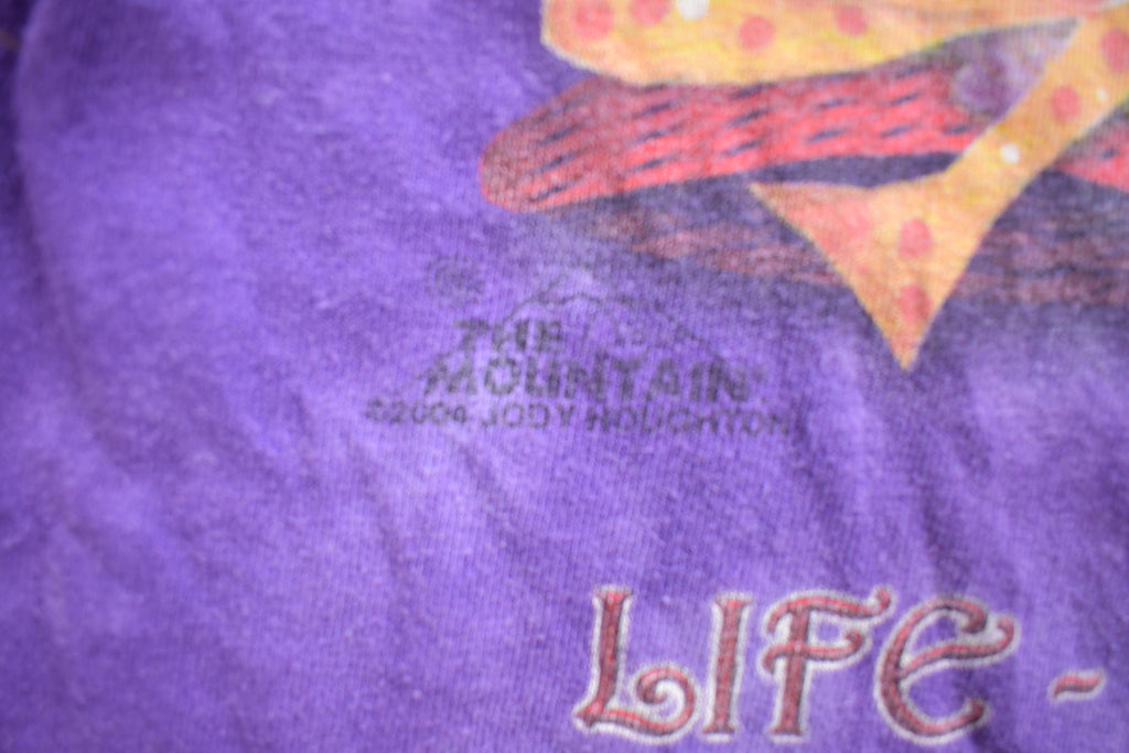 Vintage 1990s The Mountain LIFE Graphic T-Shirt