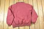 Vintage 1990s LL Bean Plaid Lined Golfing Outdoors Windbreaker Jacket