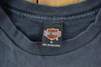 Vintage 1990s Daytona Beach Harley Davidson Motorcycles Graphic T-Shirt