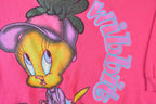 Vintage 1990s Tweety Bird Wibbit Frog Looney Tunes Crew Neck  Vintage Warner Brothers Sweatshirt  Warner Bros Cartoon Sweater