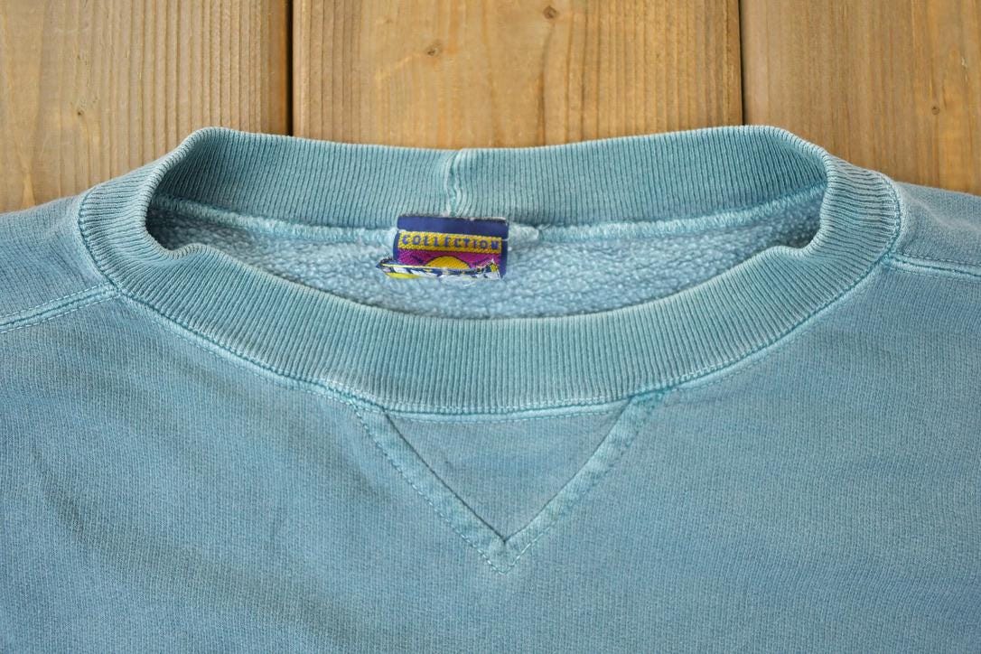 Vintage 1990s Flash Collection Blank Crewneck Sweatshirt