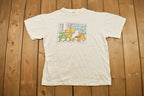 Vintage 1990s Life is a Journey Graphic T Shirt