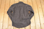 Vintage 1990's Levis Denim Button Up Shirt Men's M / 90's Preppy Style / Boxy Fit levi