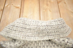 Vintage 1980s Wool Knit Button Up Sweater