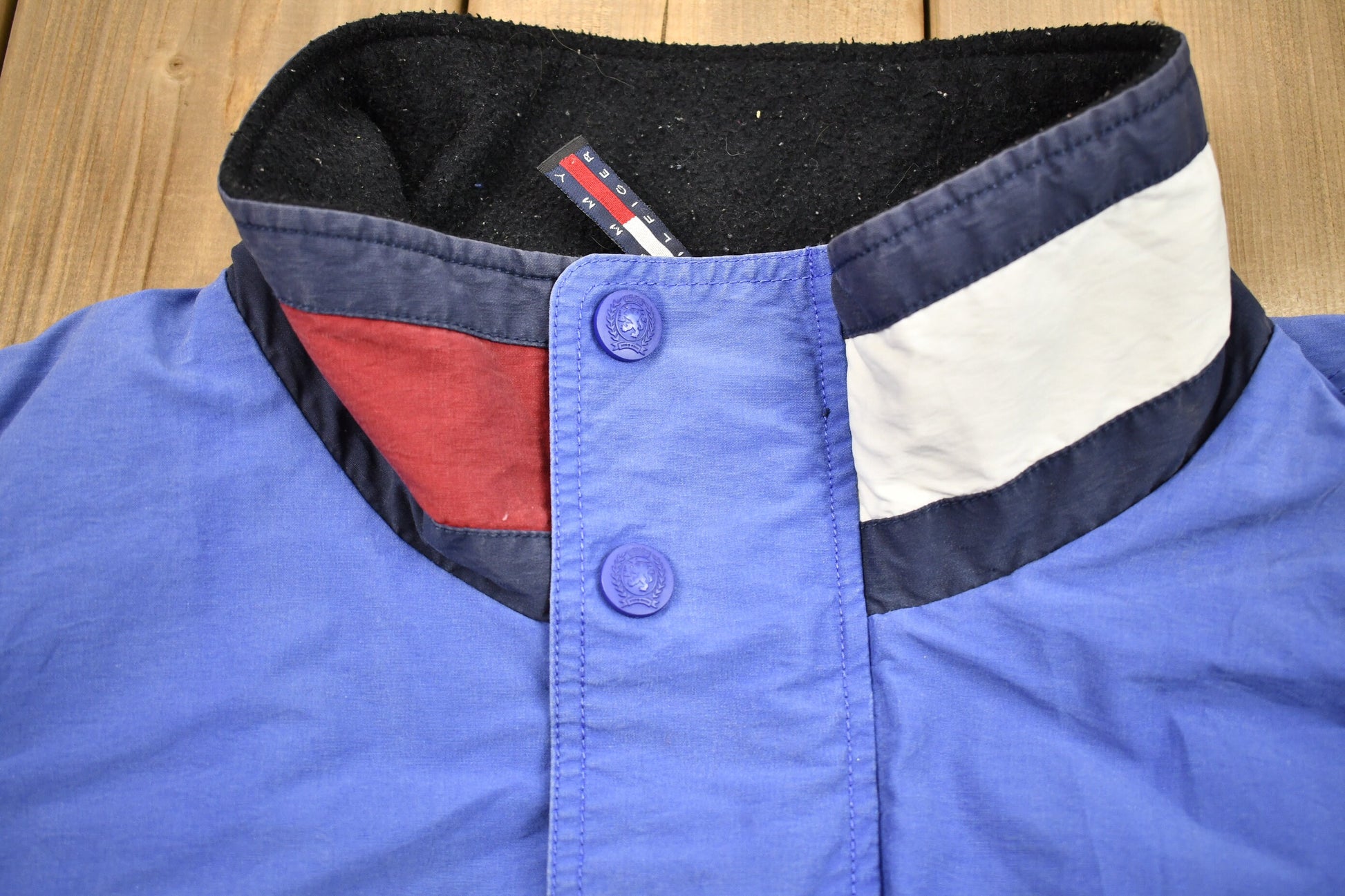 Vintage 1990s Tommy Hilfiger Fleece Lined Jacket