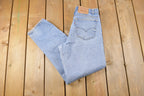 Vintage 1990s Levi's 550 Red Tab Denim Jeans Size 31 x 31