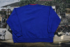 Vintage 1980s Embroidered Butterfly Lee Raglan Crewneck