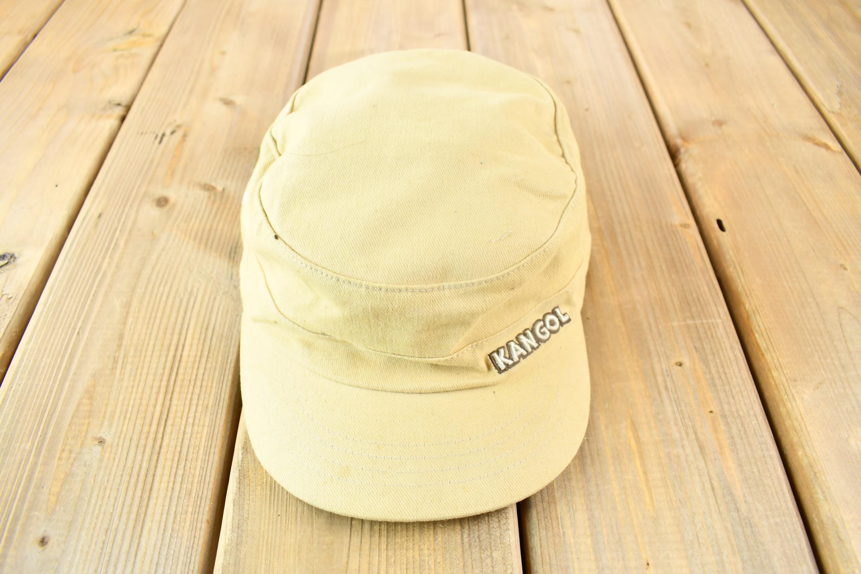 Vintage 1990s Kangol Flexfit Army Cap Size L-XL