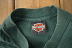Vintage 1991 Harley Davidson Ride American Single Stitch 3D Emblem T-Shirt Made In USA