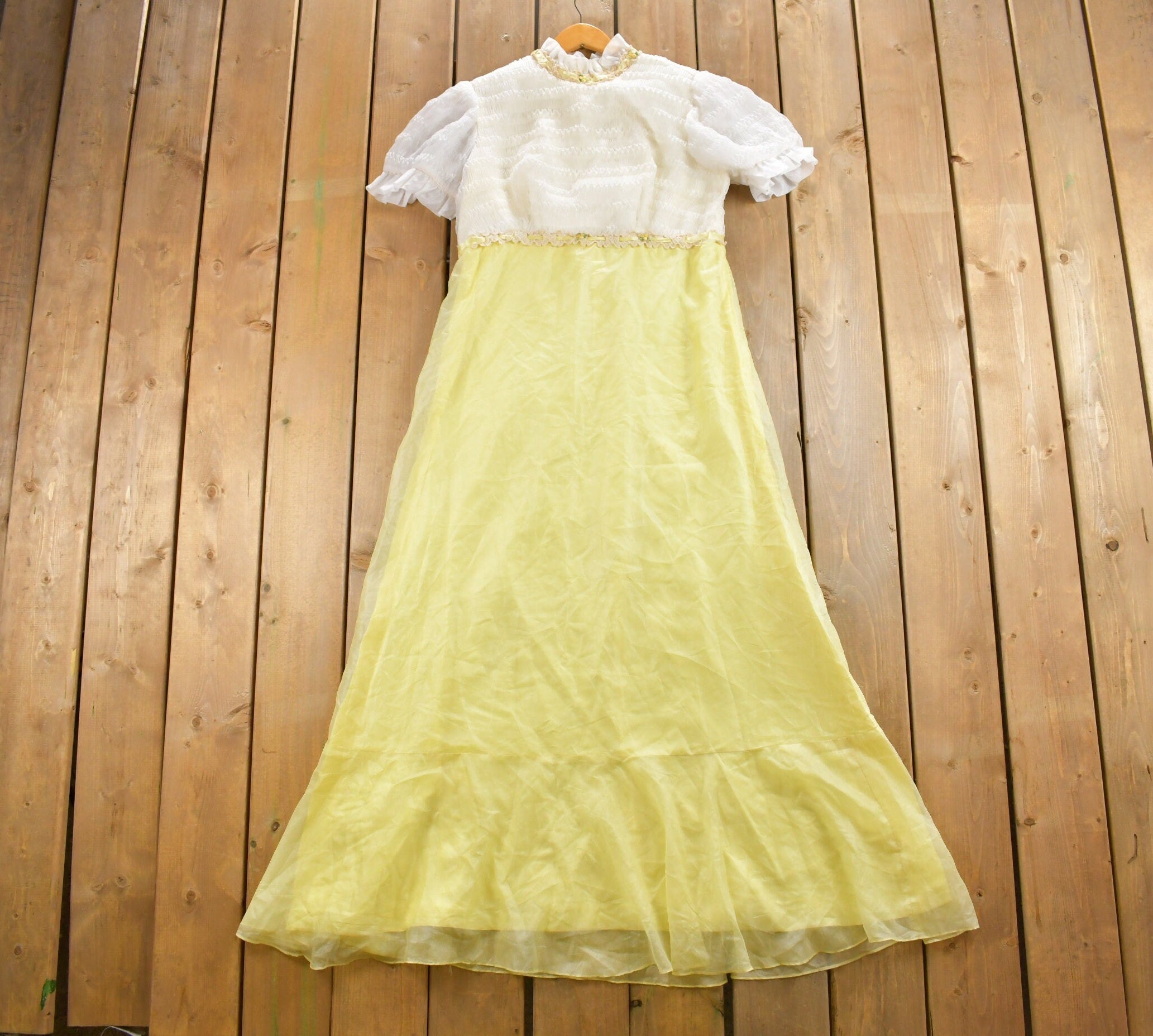 Vintage 1950s Prairie Dress