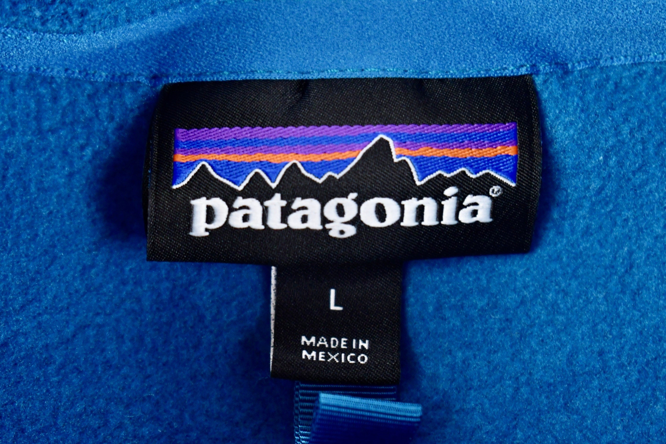 Vintage 1990s Patagonia Zip Up Fleece Sweater