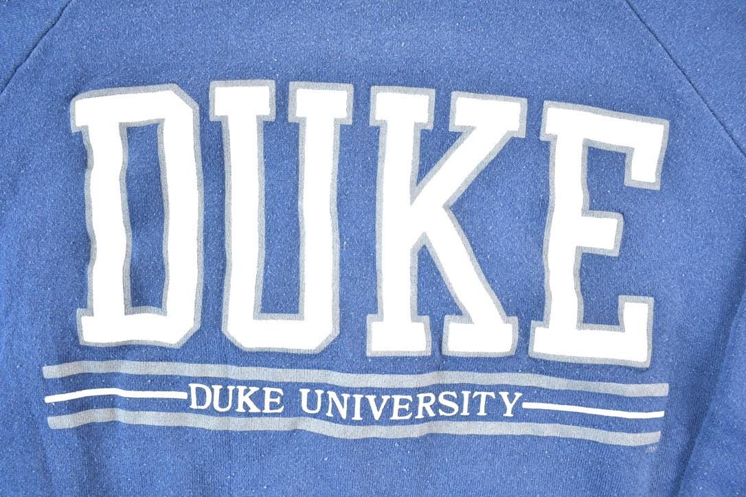 Vintage 1990s Duke University Crewneck Mens XL  Vintage Collegiate  Made In USA  90s College Crewneck  Preppy Sportswear