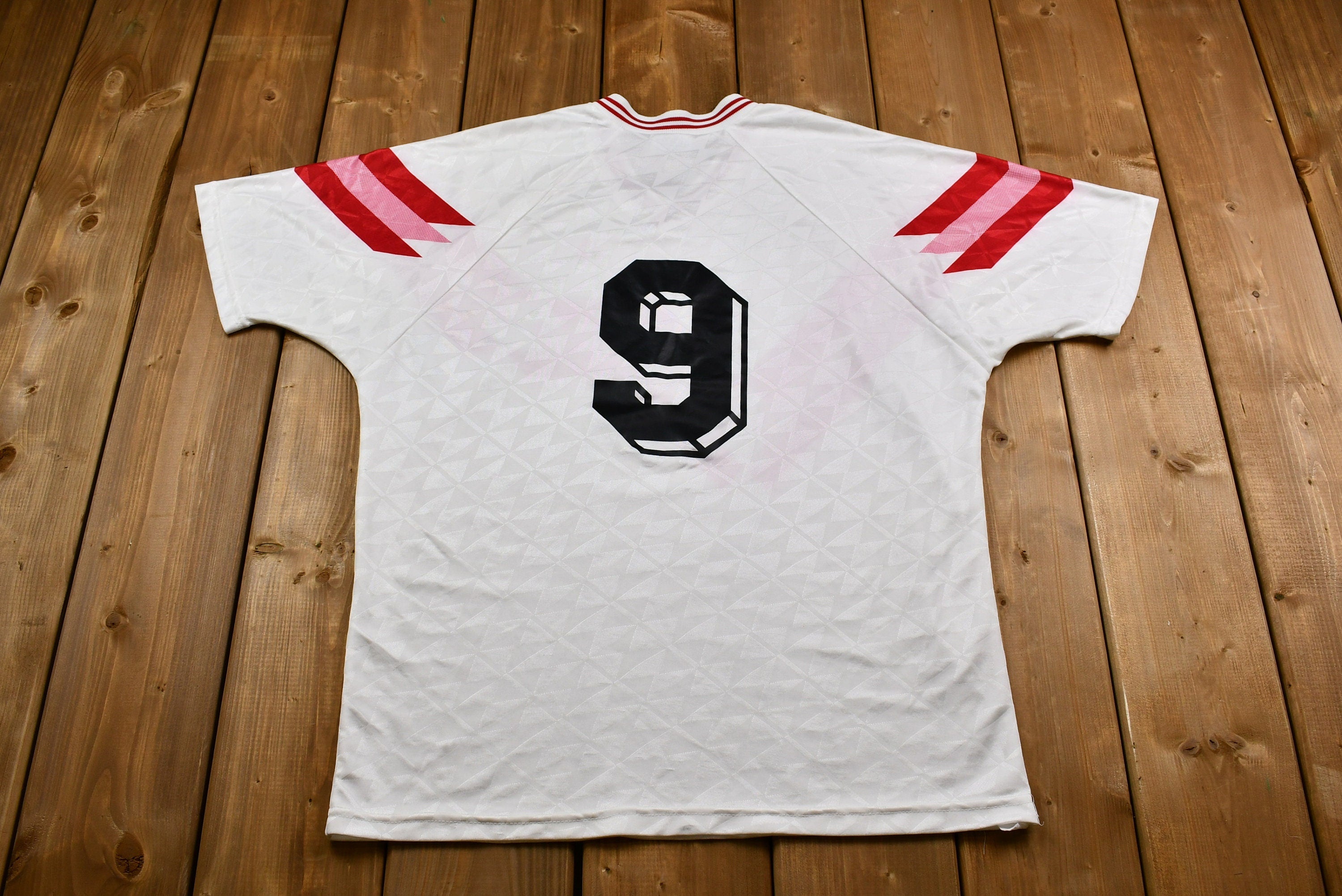 Vintage 1990s Challenge Jersey-Style T-Shirt