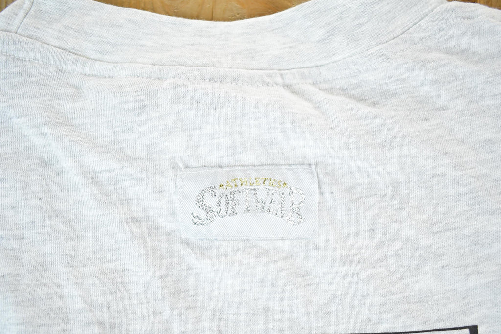 Vintage 1996 Softwear Deadstock Euro Croatia Souvenir Soccer T-Shirt Mens XL