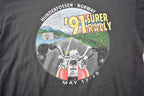 Vintage 1991 Hunderfossen Norway Super Rally Harley Davidson T-Shirt