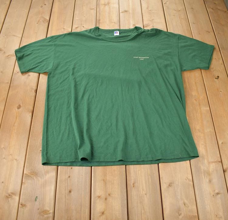Vintage 1998 YDC YFC Staff Recognition Graphic T Shirt Made In USA