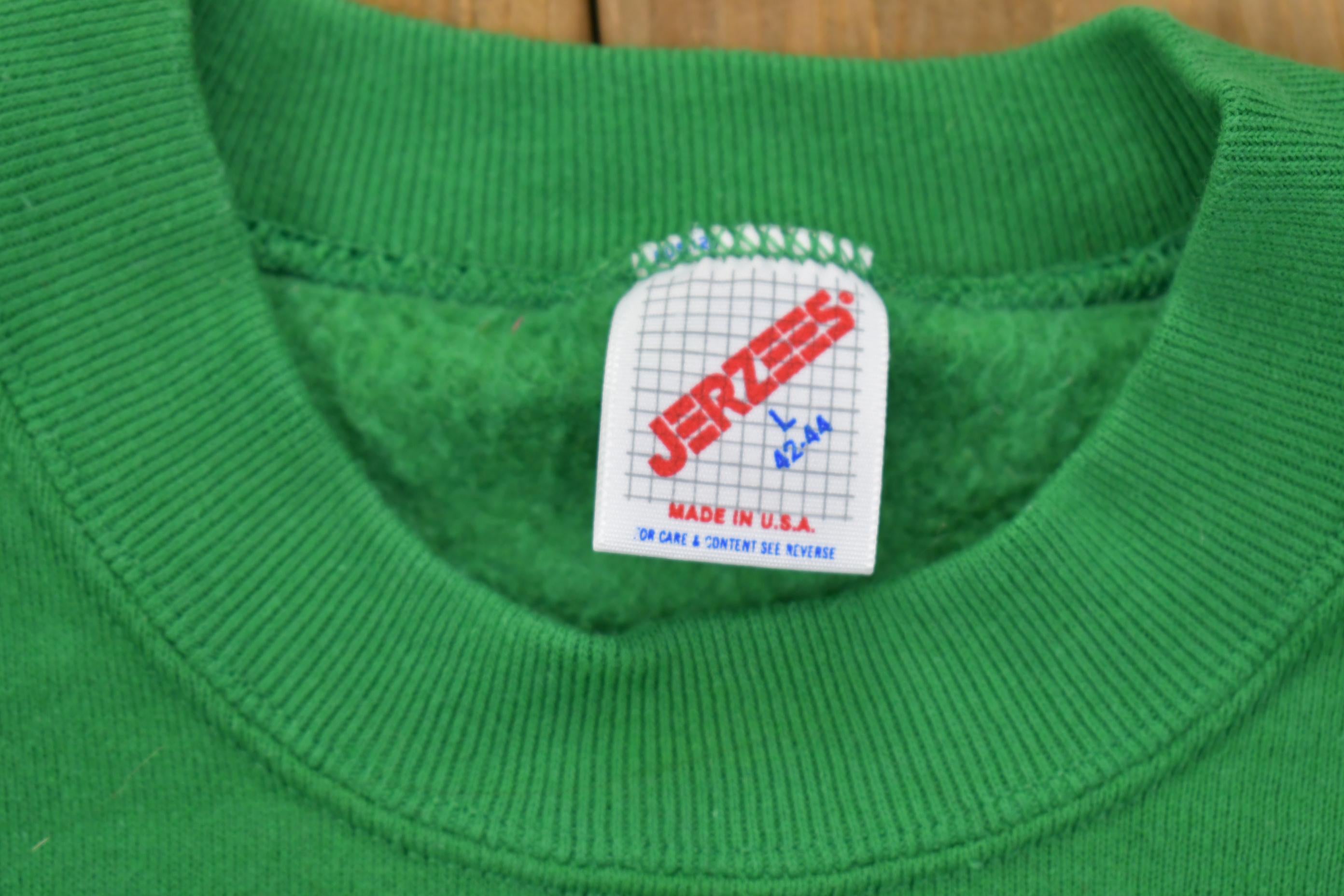 Vintage 1990s Winona Lake Souvenir Jerzees Crewneck Sweatshirt Made in USA