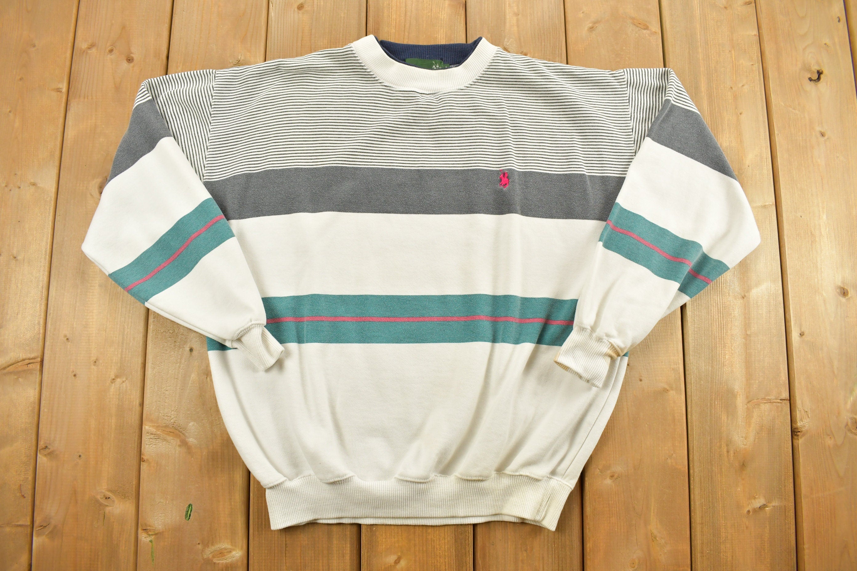 Vintage 1990s Knights Of Round Table Embroidered Crewneck Sweatshirt