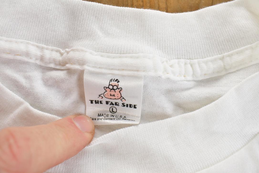 Vintage 1990s The Farside Deers Cartoon Promo T-Shirt