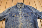 Vintage 1980s Lee Storm Stonewash Jean Jacket /