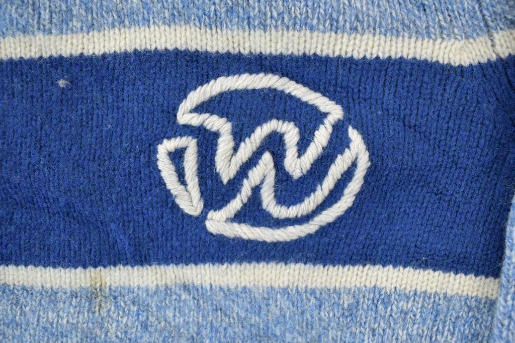 Vintage 1990s West Coast Striped Knit Crewneck Sweater