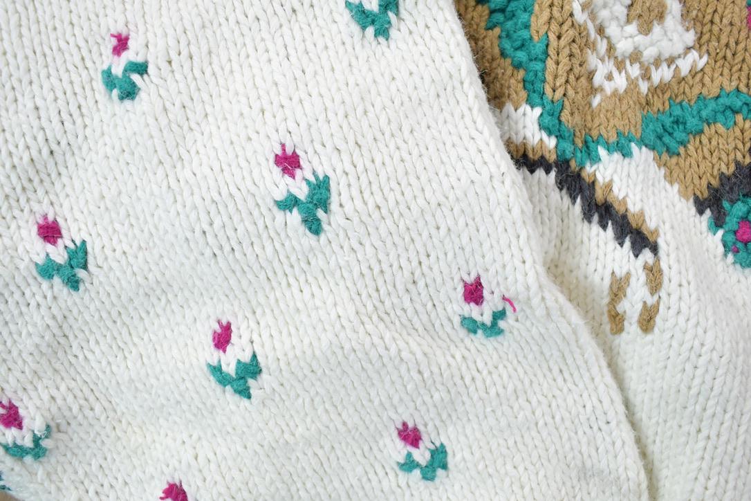 Vintage 1990s Bad For The Good Times Knit Crewneck Christmas Sweater /