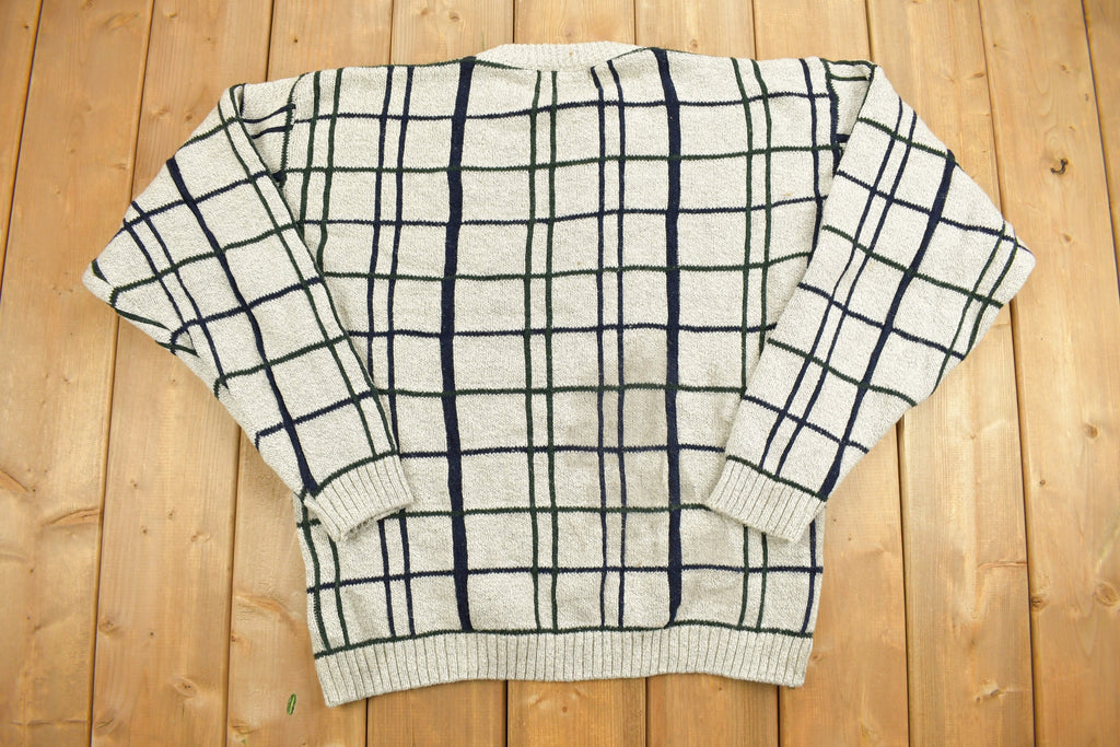 Vintage 1990s Savile Row Supply Company Knit Crewneck Sweater