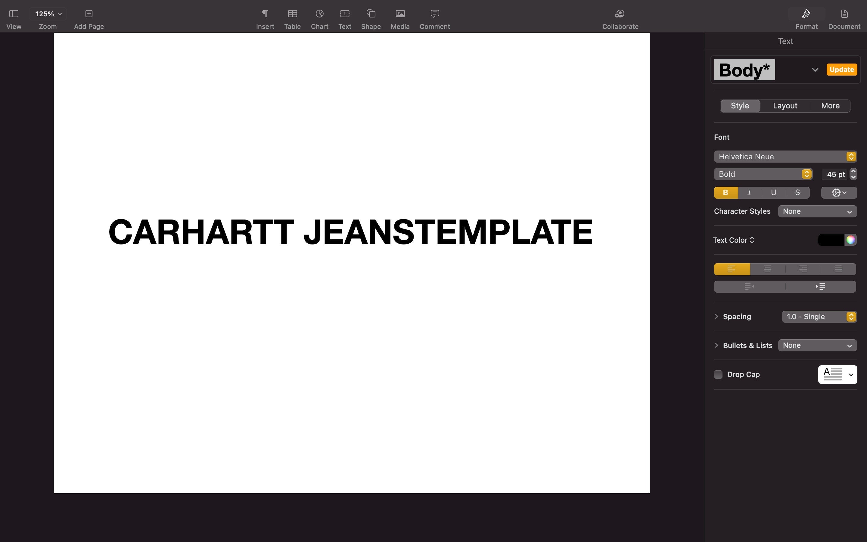 Vintage 1990s Carhartt Denim Work Jeans Size 36