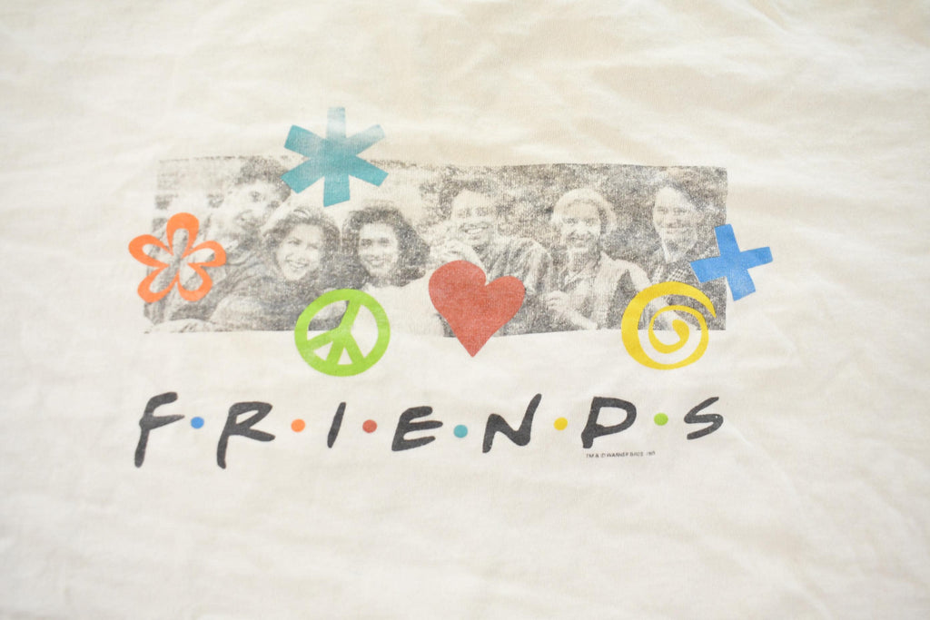 Vintage 1995 Friends TV Promo Graphic T-Shirt Men's XL