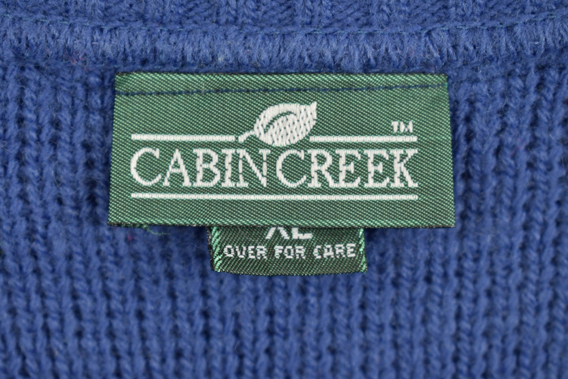 Vintage 1990s Cabin Creek Colourful Knit Cardigan Sweater Button Up
