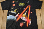 Vintage 1999 Star Wars Episode 1 All Over Print Promo T-Shirt