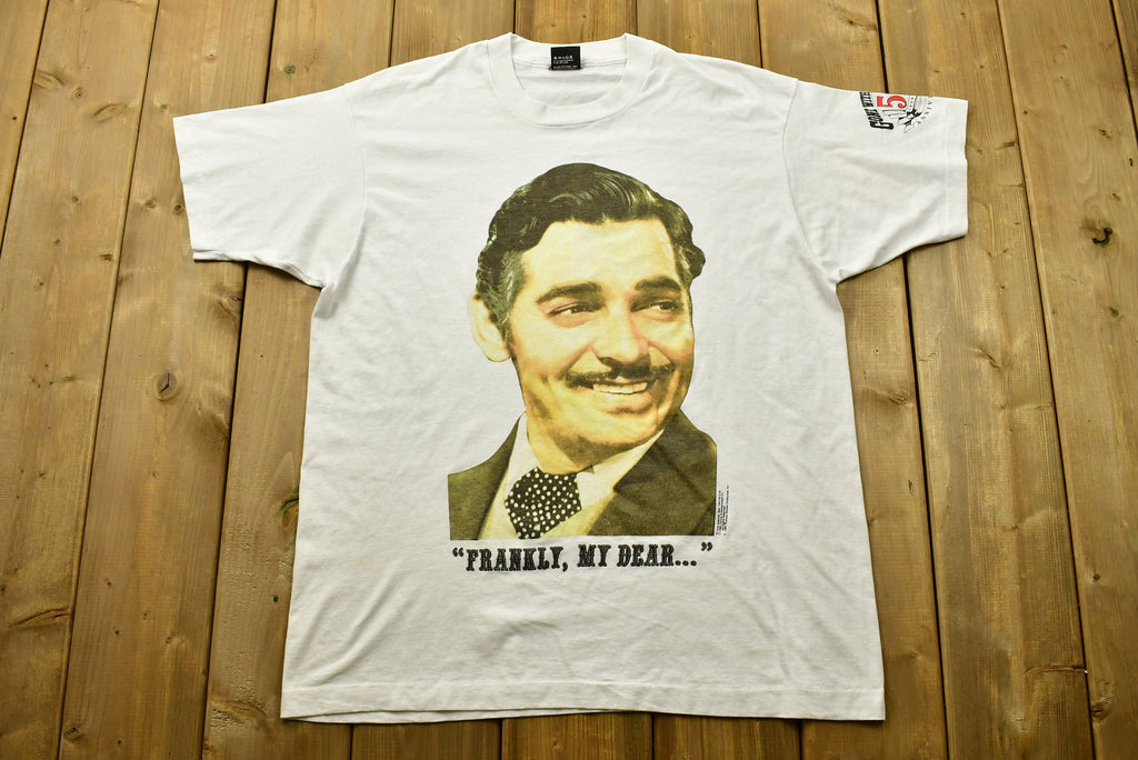 Vintage 1989 Gone With The Wind Movie Promo T-shirt Made In USA Thomas Warren Single Stitch