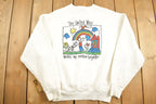 Vintage 1990s The United Way Of Stratford-Perth Fruit Of The Loom Graphic Crewneck Sweatshirt