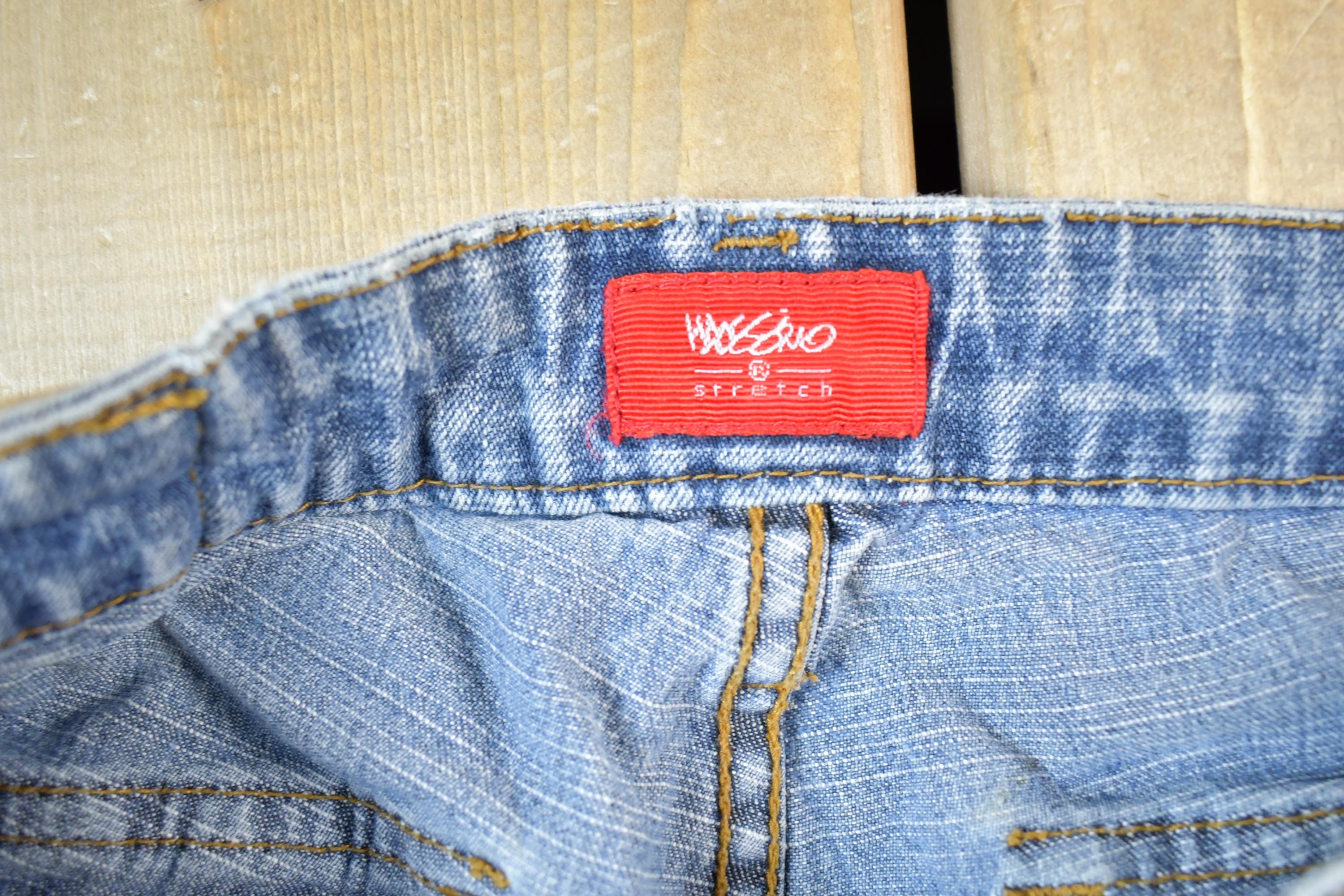 Vintage Y2k Youth Massimo Denim Jeans Size 24 x 24 / Vintage Denim / Vintage Levis / Made In USA / Retro Jeans