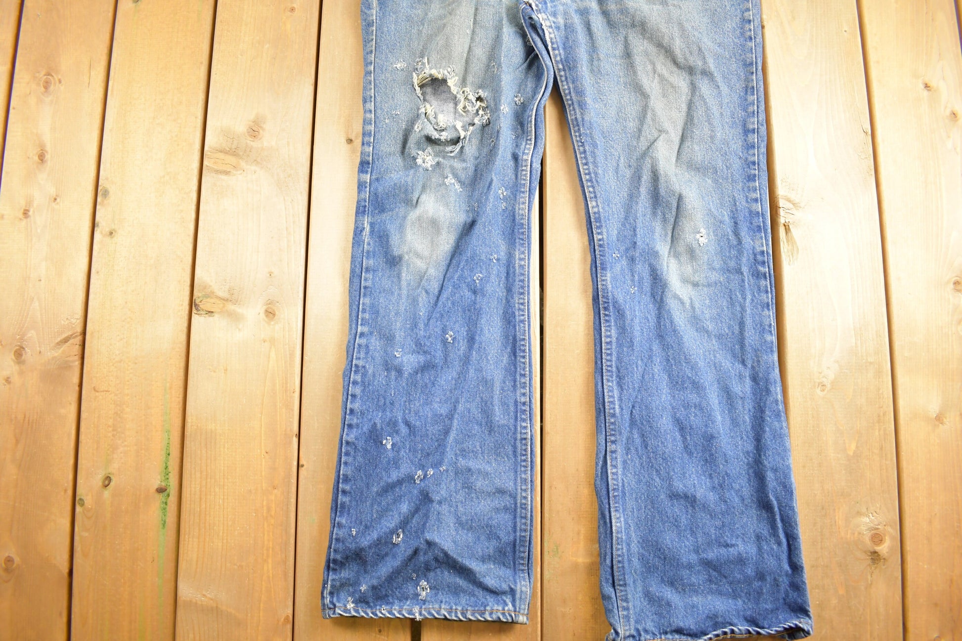 Vintage 1970s Levi's Orange Tab Jeans Size 29 x 29.5