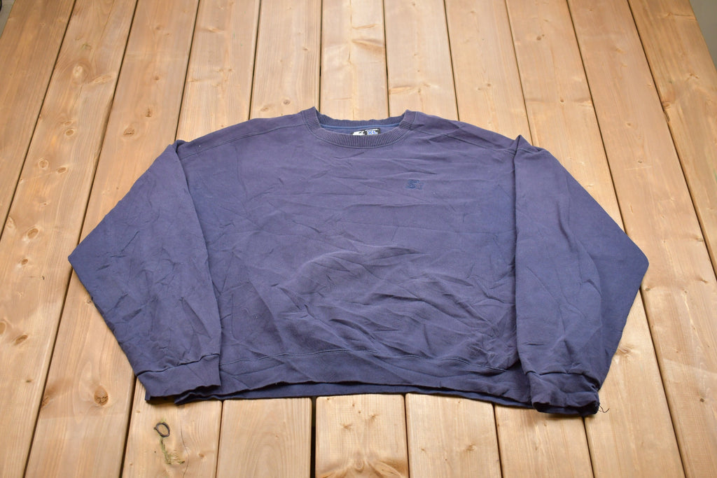 Vintage 1990s Blank Starter Crewneck Sweatshirt